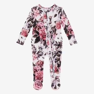 Posh Peanut ruffled footie- Rima